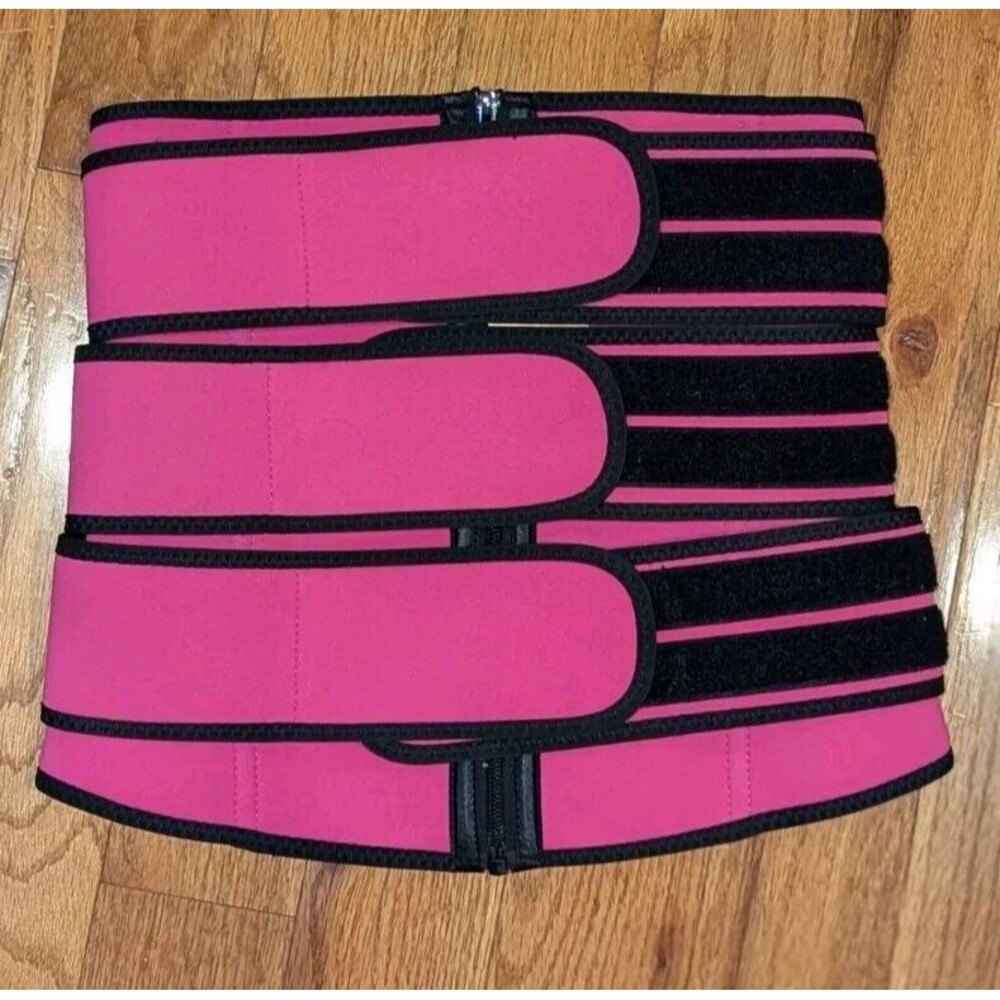 Waist Trainer for Women‎ Shaper Belt Sauna Sweat Corset Cincher Zipper Shapewear